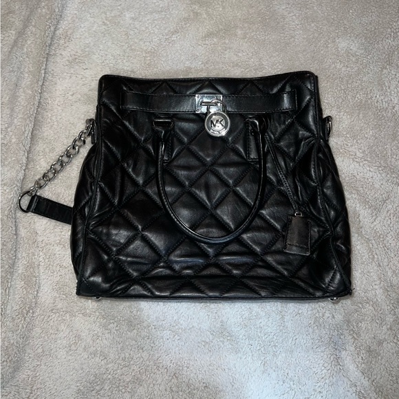 Michael Kors Large Hamilton Quilted Tote - Picture 7 of 10